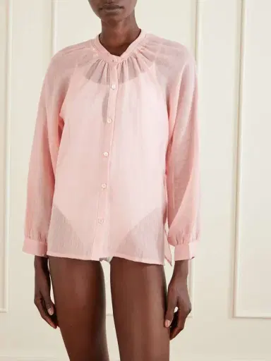 Lemlem Mita Cotton Shirt | Thumbnail 3 Lemlem Mita Cotton Shirt | Thumbnail 3