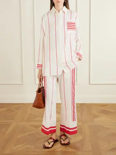 Lemlem Mariam Cotton-gauze Shirt | Thumbnail 2
