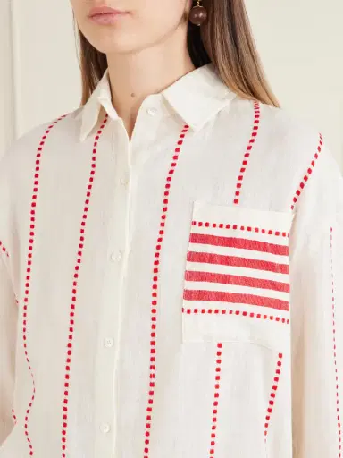 Lemlem Mariam Cotton-gauze Shirt | Thumbnail 5