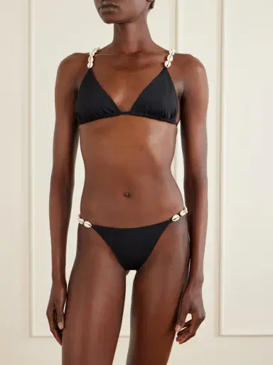 SARA CRISTINA Cowries Embellished Bikini | Thumbnail 2