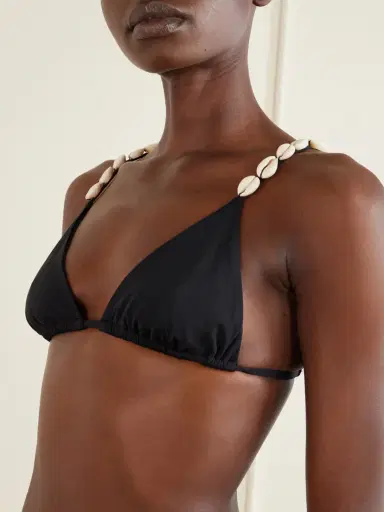 SARA CRISTINA Cowries Embellished Bikini | Thumbnail 4