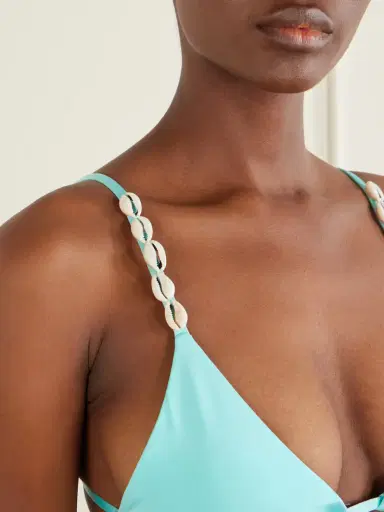 SARA CRISTINA Cowries Embellished Bikini | Thumbnail 4