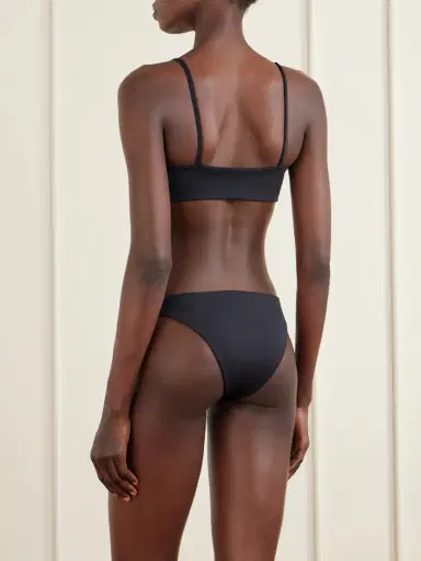 SARA CRISTINA Luna Pearl-embellished Bikini | Thumbnail 3
