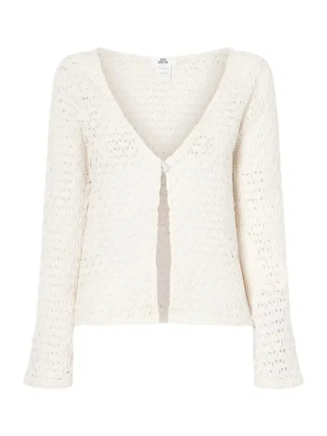 SARA CRISTINA Arena Crocheted Cotton Coverup