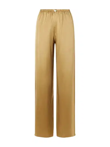 SARA CRISTINA Playa Silk-satin Straight-leg Pants | Thumbnail 1