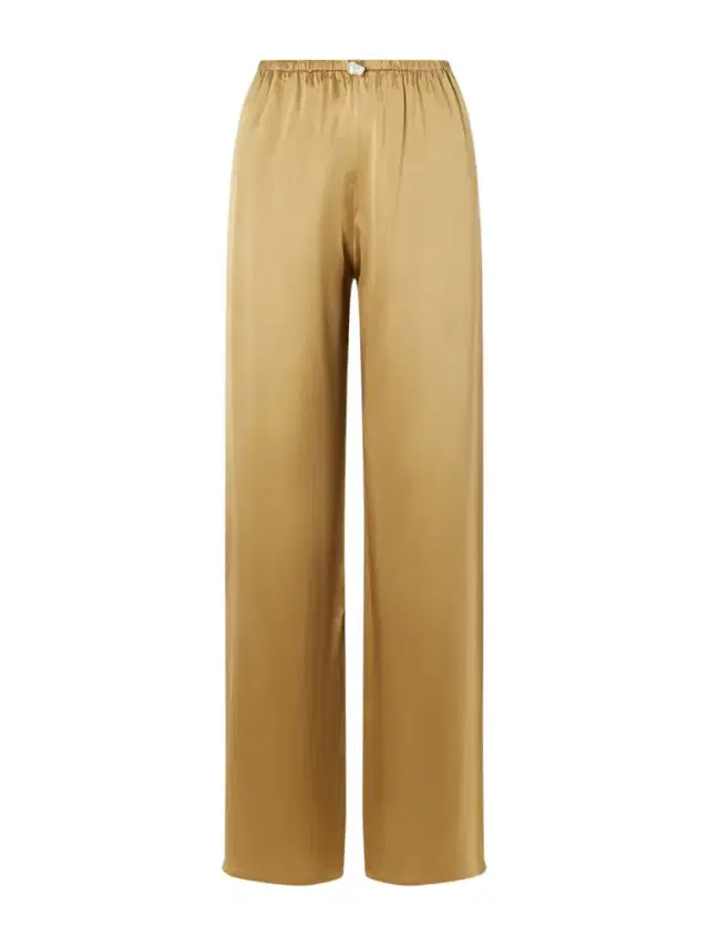 Playa Silk-satin Straight-leg Pants