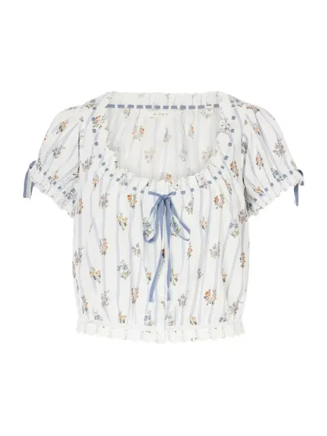 Nera Broderie Anglaise Organic Cotton Blouse