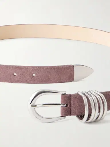 Déhanche 2.5 Cm Hollyhock Suede Belt | Thumbnail 3 Déhanche 2.5 Cm Hollyhock Suede Belt | Thumbnail 3