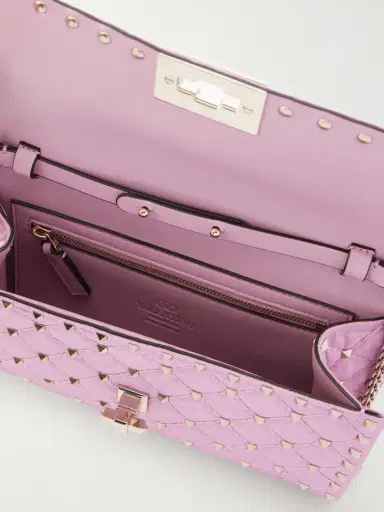 Valentino Garavani Rockstud Embellished Twill Shoulder Bag | Thumbnail 6