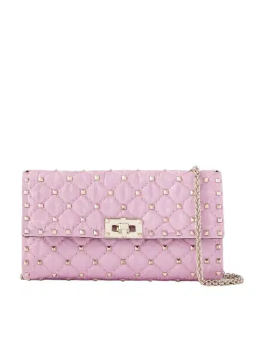 Valentino Garavani Rockstud Embellished Twill Shoulder Bag | Thumbnail 1