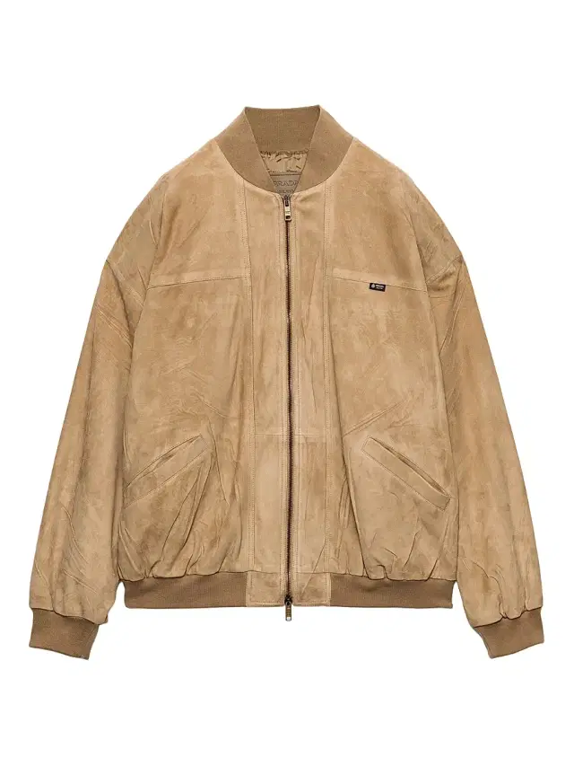 Women's Suede Jacket - Beige