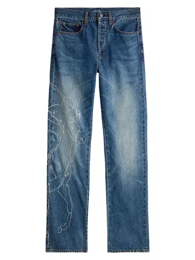 Polo Ralph Lauren Women's Relaxed Straight Jeans - Junesel Wash | Thumbnail 1