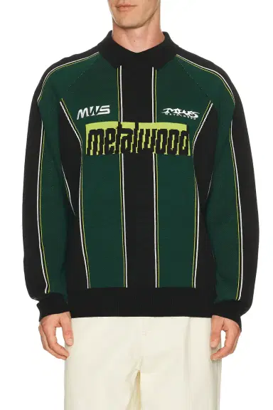 Metalwood Studio Knit Football Top | Thumbnail 1 Metalwood Studio Knit Football Top | Thumbnail 1