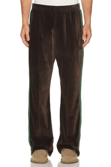 Needles Boot Cut Track Pant In Brown | Thumbnail 2