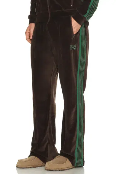 Needles Boot Cut Track Pant In Brown | Thumbnail 1