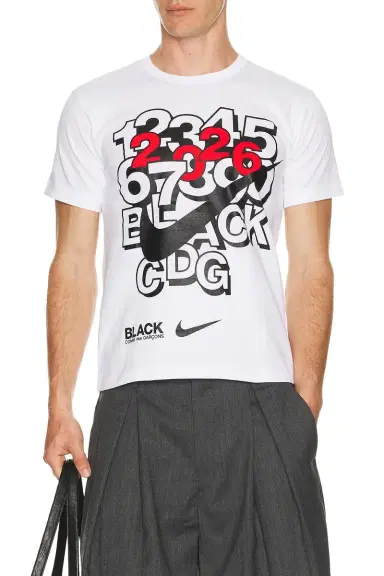 COMME des GARCONS BLACK x Nike Tee | Thumbnail 1