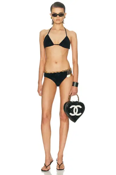 Chanel Chanel Velour Bikini Set | Thumbnail 4 Chanel Chanel Velour Bikini Set | Thumbnail 4