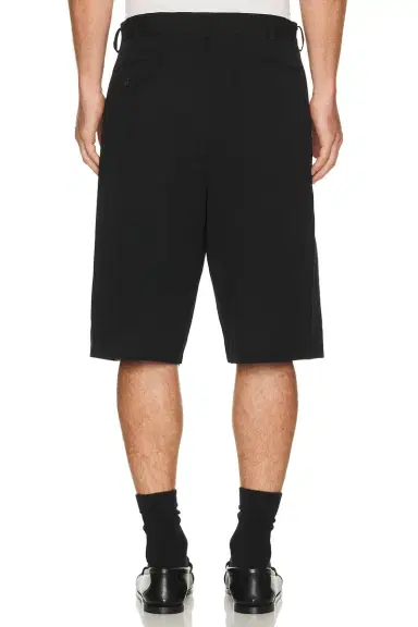 COMME des GARCONS BLACK Wool Tailored Shorts | Thumbnail 2 COMME des GARCONS BLACK Wool Tailored Shorts | Thumbnail 2