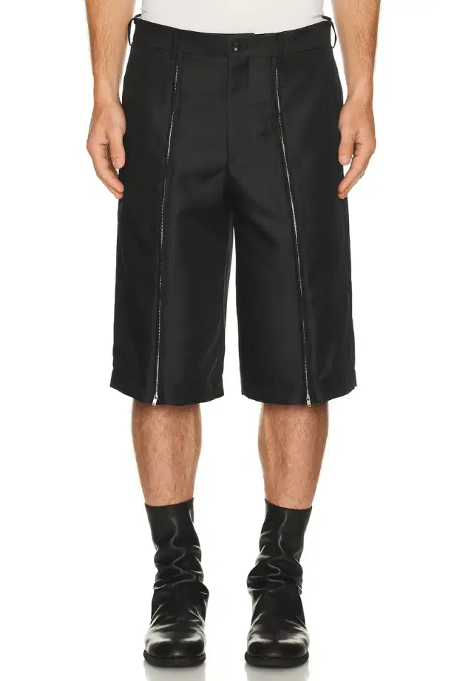COMME des GARCONS Homme Plus Double Zipper Shorts