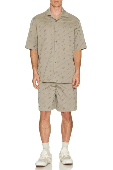 OFF-WHITE Jacquard Bowling Shirt | Thumbnail 3