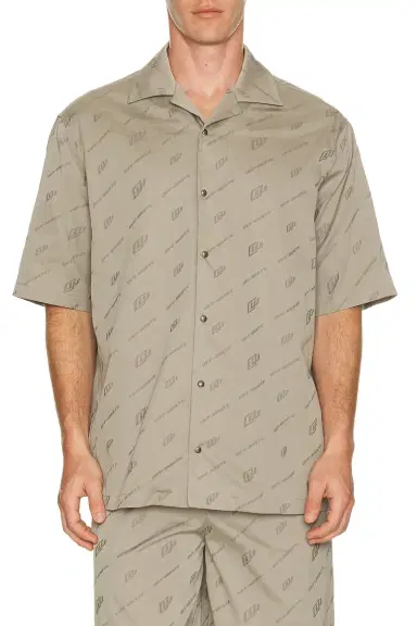 OFF-WHITE Jacquard Bowling Shirt | Thumbnail 1