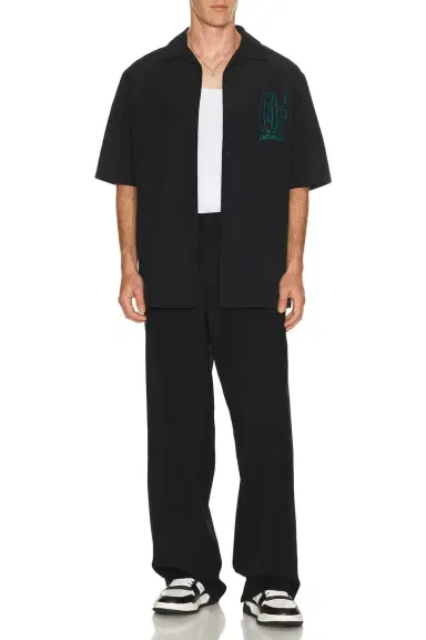 OFF-WHITE Double Arrow Bowling Shirt | Thumbnail 3