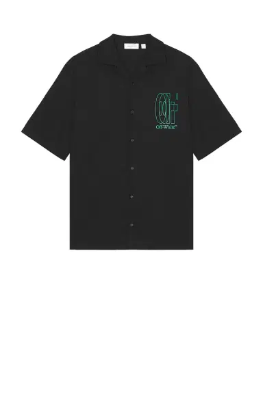 OFF-WHITE Double Arrow Bowling Shirt | Thumbnail 4