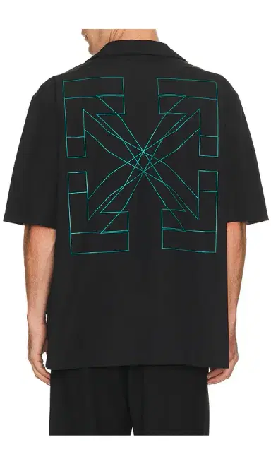 OFF-WHITE Double Arrow Bowling Shirt | Thumbnail 5