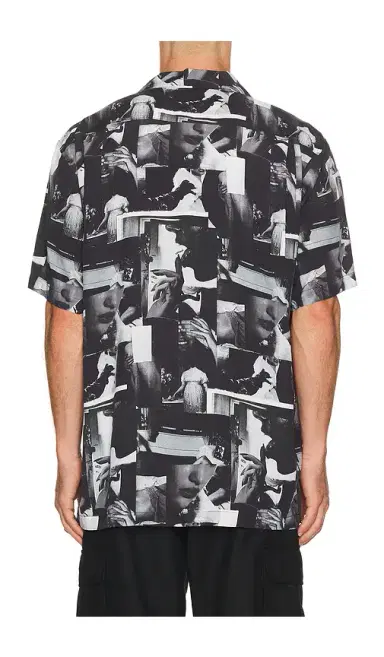 vowels Printed Still Shirt | Thumbnail 7