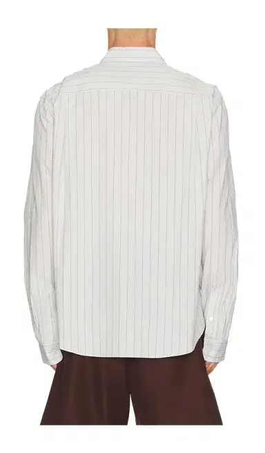 vowels Long Sleeve Striped Button Down Shirt | Thumbnail 7 vowels Long Sleeve Striped Button Down Shirt | Thumbnail 7