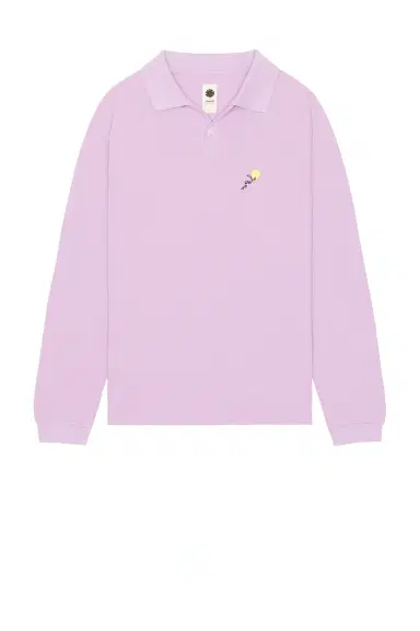 vowels Long Sleeve Pique Polo | Thumbnail 4