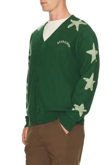 Students Golf Dexter Knit Cardigan Sweater | Thumbnail 2