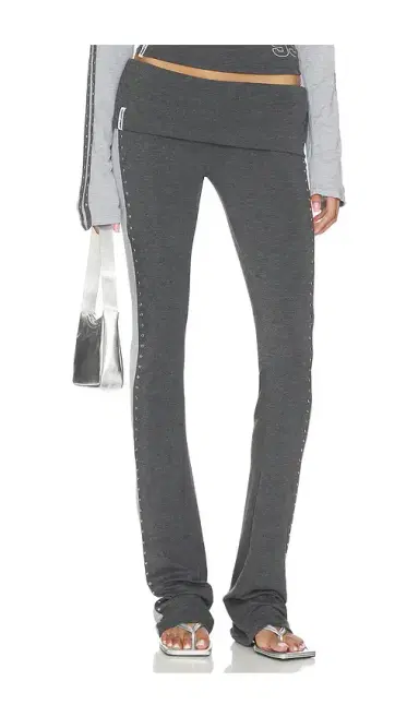 Jaded London Foldover Studded Trouser | Thumbnail 2