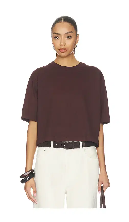 Short Sleeve Supima Structured Tee