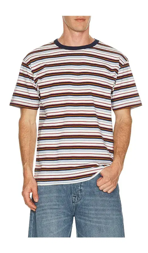 Relaxed Fit Yarn Dyed T-Shirt
