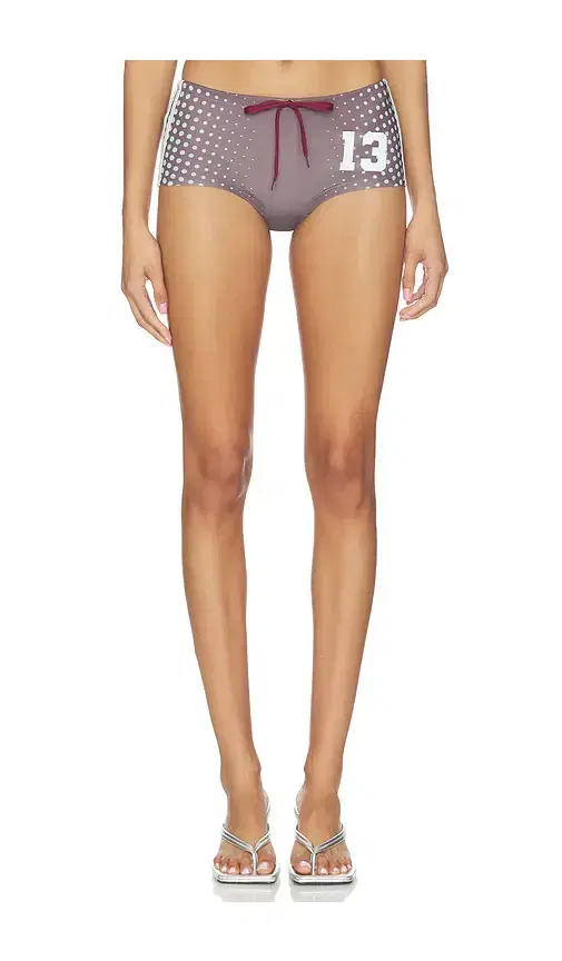 Jaded London Illusion Print Football Mini Shorts