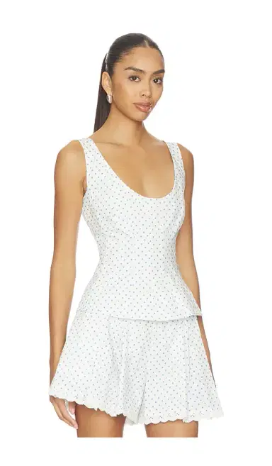 CAROLINE CONSTAS Brielle Sleeveless Top | Thumbnail 2