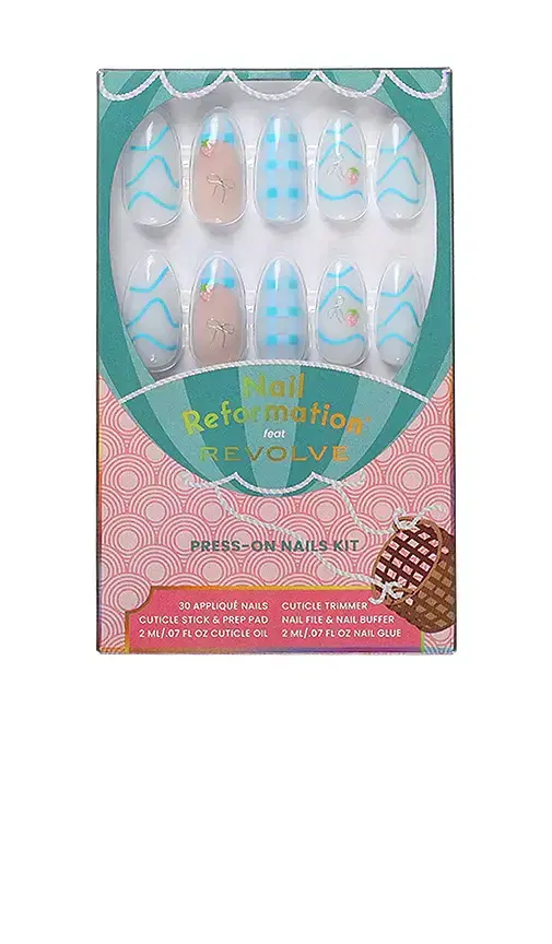 Nail Reformation x REVOLVE Picnic Day Press On Nails