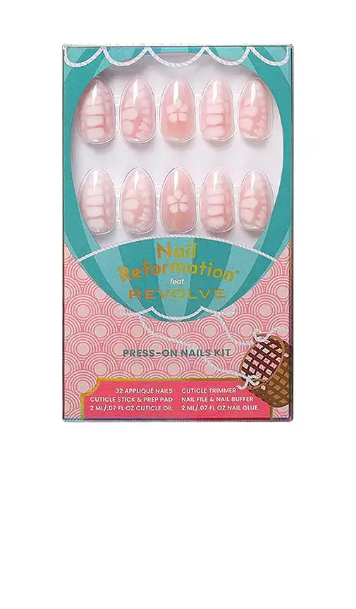 Nail Reformation x REVOLVE Petal Trail Press On Nails