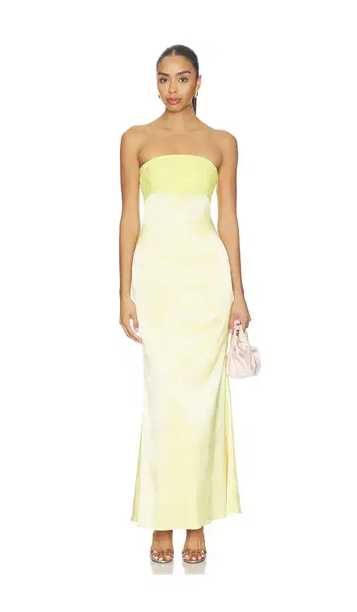 MORE TO COME Renata Strapless Gown