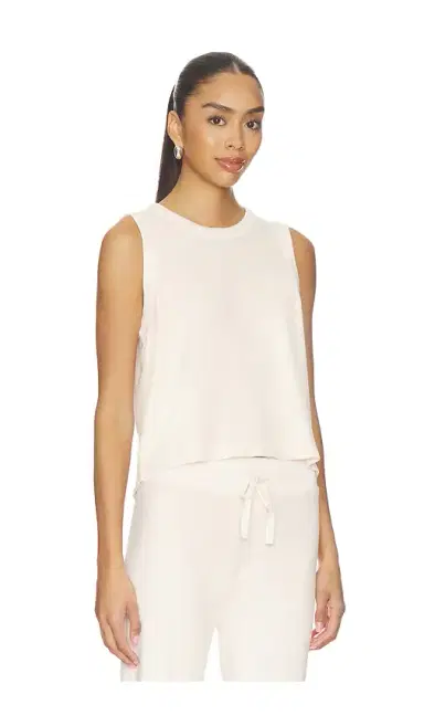 Bobi Undone Edge Muscle Tank Top | Thumbnail 2