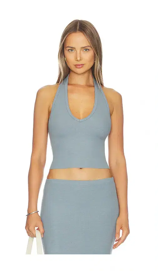 Butter Rib Halter Top