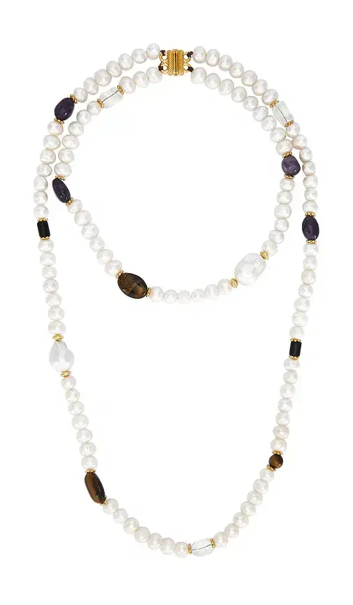 SHASHI Bennet Gemstone Necklace