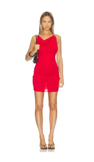 Isa Boulder Cowl Neck Mini Dress | Thumbnail 2 Isa Boulder Cowl Neck Mini Dress | Thumbnail 2