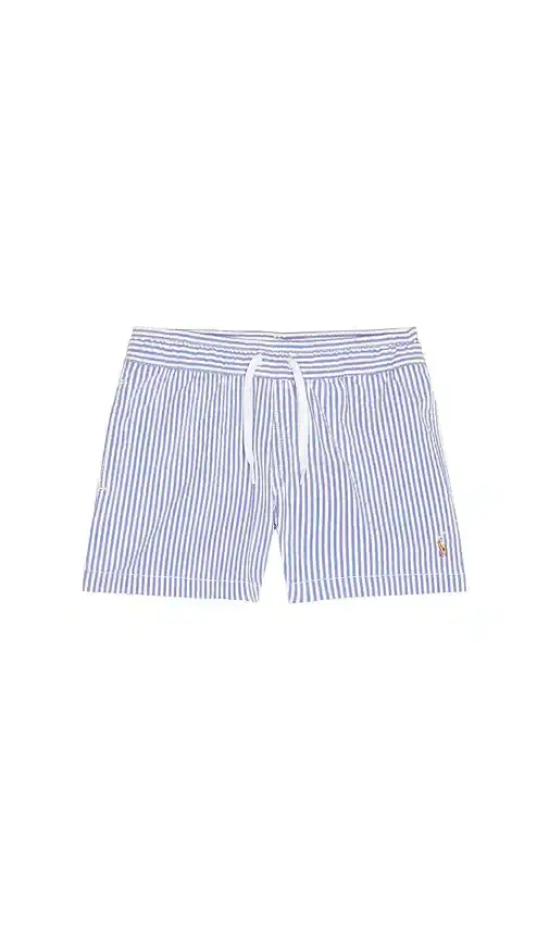 Polo Ralph Lauren Cotton Poly Blend Traveler Swim Trunk