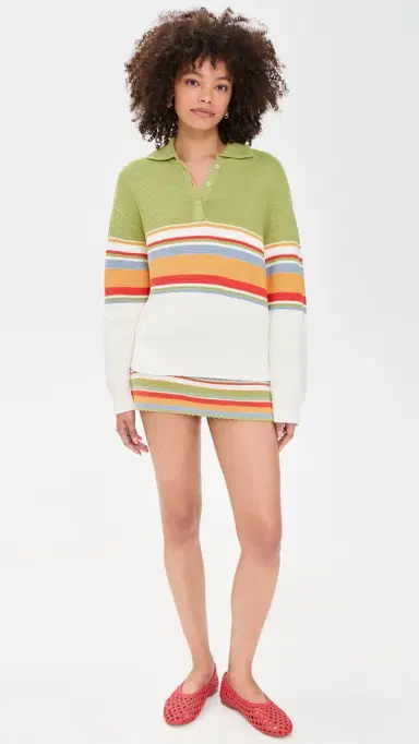 Solid & Striped The Celeste Skort t. Barths Stripe | Thumbnail 5 Solid & Striped The Celeste Skort t. Barths Stripe | Thumbnail 5