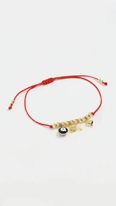 Alexa Leigh Red String Bracelet | Thumbnail 2