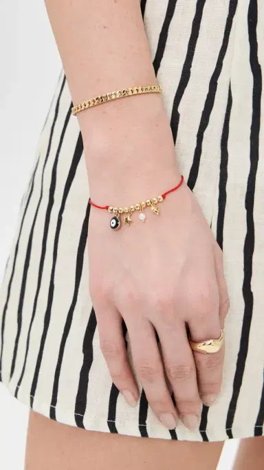 Alexa Leigh Red String Bracelet | Thumbnail 3