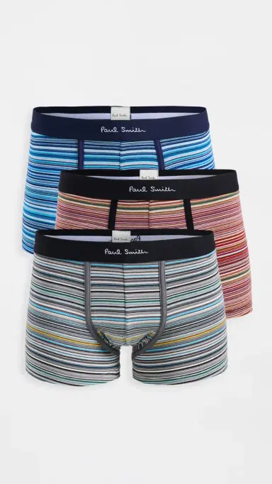 Paul Smith 3 Pack Multi Stripe Trunks Multicolor L | Thumbnail 2