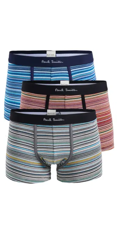 Paul Smith 3 Pack Multi Stripe Trunks Multicolor L | Thumbnail 1